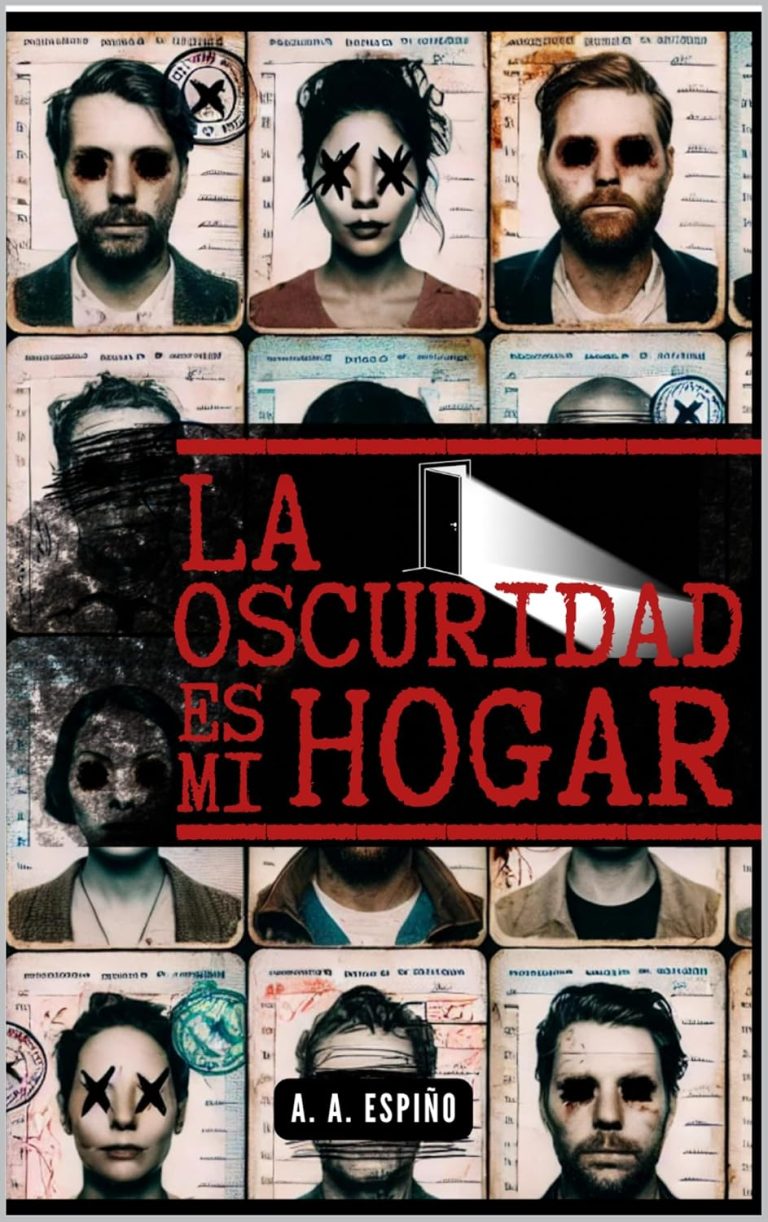 Portada de La oscuridad es mi hogar, de A. A. Espiño